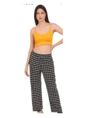 Mid -rise Straight Fit Parallel Trouser