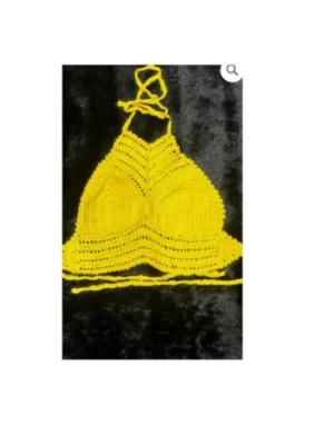 Bralette Bikini Yellow Top