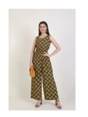 Chanderi Jump Suit