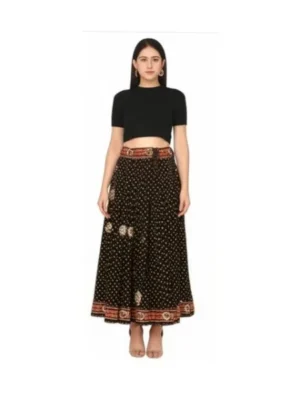 Chanderi Ethnic Skirt