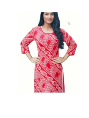 Red kurti